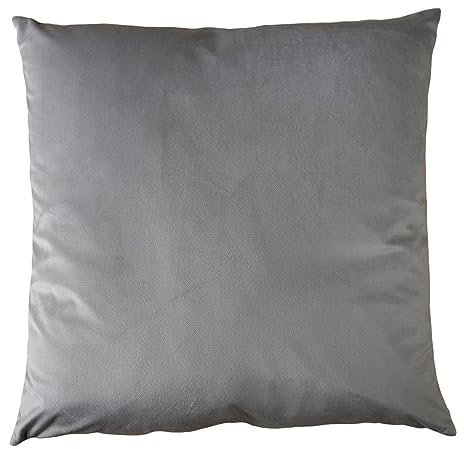 Clayre & Eef Kissenbezug 45x45 cm Grau Polyester Dekokissenbezug