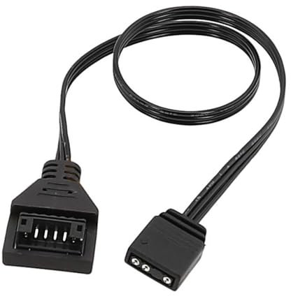 iHaospace 6 Pin to 5V 3 Pin ARGB Adapter Cable for Lian Li Strimer Plus 2x8Pin Converter Cable, RGB Sync Cable
