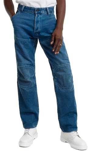 G-Star Men's G-STAR Elwood 3D Regular Jeans, Blue (faded indigo gd D23699-D894-G925), 30W / 30L
