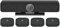 Matosio PumaPro Plus, Sistema de Videoconferencia, Cámara de Videoconferencia Inteligente 4K, Altavoz y Micrófono de Conferencia, con 4 Micrófonos de Expansión Inalámbricos y Control Remoto