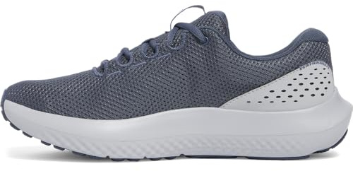 Under Armour Men's Charged Surge 4 Sneaker, (044) Downpour Gray/Mod Gray/White, 16