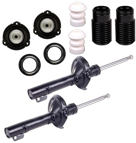 BandelOne enthält 2 Gas Stoßdämpfer + Domlager vorne für A2 Polo 9N Fox Ibiza 3