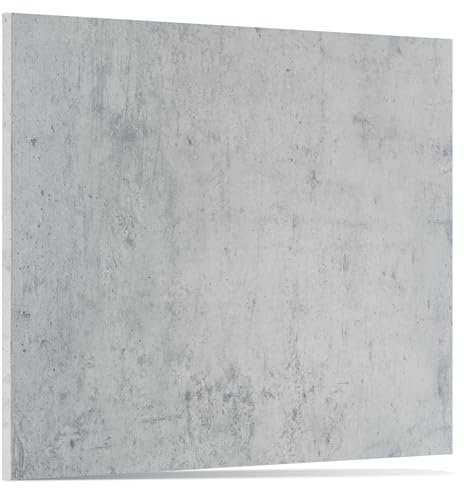 Prima Renovierungs-Systeme Geschirrspüler Frontblende [60er & 45er] In 10 Farben - Für vollintegrierte & teilintegrierte Geschirrspülmaschinen (Beton Hell, 715 x 444 mm)