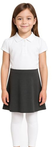 A2Z 4 Kids Girls Pleated School Uniform Skirt Grey Everyday Classroom Wear | Smart Flared Shape Comfortable Waistband Easy Movement Durable Fabric Blend Neat Finish Suitable Daily Lessons Termtime Daily