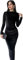 Hanaoops Womens Long Sleeves Dress Bodycon Velvet Wrap Ruched Maxi Dresses Slim Fit Evening Cocktail Party Dresses for Women Wedding Guest Long Dress Black
