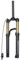 HIQIDI Forcella Ammortizzata per Mountain Bike da 24 Pollici, Escursione da 120 mm, Forcella ad Aria MTB, Blocco Manuale/remoto, Forcella Anteriore a Tubo Dritto, QR 9 mm (Colore: Nero remoto)