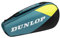 DUNLOP SX-Club 3 Borsa porta racchette, colore: teal/nero/giallo