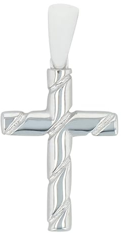 Akzent Anhänger für Damen in 925 Silber, 100% Wasserfest & Hautverträglich