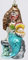 condecoro Meerjungfrau Christbaumschmuck Nixe Ornament Christbaumkugel