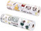ASFINS Drawer Liners, 2 Rolls Fridge Liner Mats for Kitchen Cabinet & Refrigerator, 30 x 300cm/Roll (Pattern: Tableware)