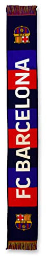 R ROGER'S Schal FC Barcelona 1. Mannschaft 22/23, Blau (Blaugrana), 140x20cm