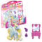 GALUPY Unicorn Einhorn Beauty Set - Mini Spielset Einhorn Spielzeug mit Zubehör , Einhorn Figuren zum Sammeln