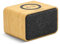 mooov 477352 Enceinte Bluetooth Bamboo Portable avec Chargeur Induction pour Smartphone