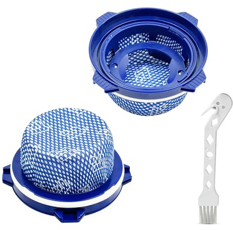 Smilefil 2 Stück Filter Kompatibel mit SAMSUNG bespoke Jet 70 Turbo Jet 75 Jet 90 Jet 75+ Jet 60 Jet 70+ VS9000RL Staubsauger, hohe Filtration.
