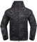 Kelmon Veste softshell pour homme - Polaire chaude et imperméable - Veste militaire - Veste d'extérieur chaude - Veste fonctionnelle coupe-vent avec poches multi-fermetures éclair, Noir CP, 3XL