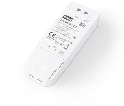 illuburg Trafo 12V AC Dimmbar Triac 70W für MR11 MR16 G4 GU5.3 GY6.35 LED Halogen Netzteil Treiber Transformator Vorschaltgerät Driver
