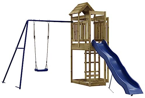 Spielturm Imprägniertes Kiefernholz,3156885