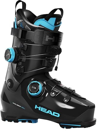 Head - Skischuhe Kaliber 130 Mv Gw Boa2 Black-speedblue Herren – Größe 29,5 – Schwarz
