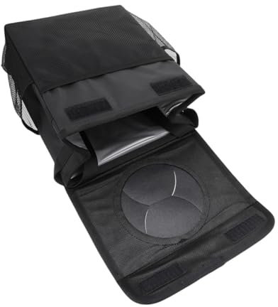 HEALEEP 1Stück Multifunktionale Wasserdichte Aufbewahrungstasche für Auto Faltbare Kühltasche Tragbarer Mülleimer mit Deckel für Snacks und Getränke