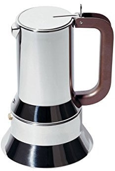 Alessi 9090/3 FM Espressomaschine aus Edelstahl