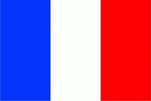 FRIP - XXL Frankreich Fahne Flagge Gr. 2,50x1,50m mit Ösen