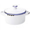 Avebury Blue Mini Casserole Dish 4inch / 10.5cm - Case of 12 - Mini Casserole Pot, Suitable for Serving Sauces