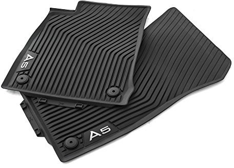 Audi Original A5 (B9) Sportback Gummi Fußmatten 2-TLG vorn Gummimatten Premium Allwettermatten schwarz 8W7061501A 041