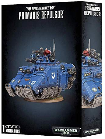 Games Workshop 99120101192 Space Marines Primaris Repulsor-Set aus Kunststoff, Mittel, Black