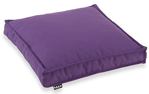 H.O.C.K. Classic Uni Outdoor Sitzkissen Stuhlkissen für drinnen und draußen aus 100% Polyacryl(dralon (40x40x5cm, Ultraviolet)