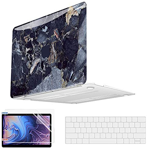 13 Zoll Hülle A2338 M1 A2251 A2289 A2159 A1989 A1708 A1706 2020 Case Vivid Print Plastik Hard Shell & Keyboard Cover Skin Displayschutzfolie für Apple MacBook Pro 13,3