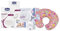 Chicco Kit Mamma Completo, Contiene Assorbenti Post Parto, Slip Monouso, Dischetti Assorbilatte, Salviettine, Tiralatte Manuale, Contenitori Latte Materno, Cuscino Boppy - 2710 g