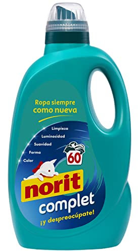 NORIT Complet - Detergente Líquido 60 lavados 3.000 ml