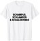 Schampus, Schlampen & Schalentiere - Spruch Fernsehen Love T-Shirt