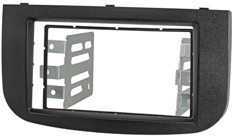 tomzz Audio 2437-018 Doppel DIN Radioblende kompatibel mit Mitsubishi Colt Z30 Z30G Z3B Z3V 2008 bis 2012 schwarz