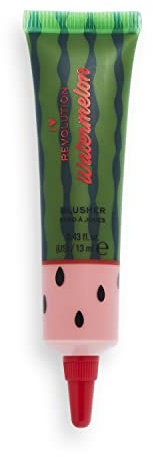 I Heart Revolution, Watermelon Dewy Blusher Tint, Juicy, Light to Medium Skin Tones, 13ml