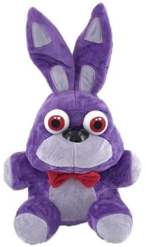 Plushies kompatibel mit Five Night at Freddy FNAF, Bonnie Plüsch Puppe 25 cm. Kuscheltier Formen und Videospiele Kuscheltiere Spielzeug Geschenke für Jungen und Mädchen