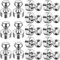 FINDMAG Strong Magnet, 16 Pack 12 x mm Silver Neodymium Magnets Push Pins, Fridge Magnets, Whiteboard Magnetic Thumb Tacks, for Fridge, Whiteboard, Photo, Map, Office, DIY