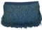 10cm x 10m Fransenborte Fransenbordüre Fransenband Dekoband Tanzfransen Schnittfranse Seide Quaste Fransen-Borten Bänder zum Nähen,DIY Basteln,Kleidung Dessous Kostüme Vorhänge Dekoration,Blau Grün