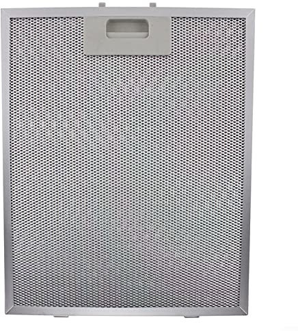 HpLive 1 Stück Metallfettfilter für Dunstabzugshauben, Edelstahl Fettfilter, 320 x 260 mm, Austauschfilter Ersatzfilter Zubehör, Abluftfilter für Küchenabzugshauben