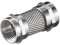Perfect F-Verbinder, F-Stecker > F-Stecker, SAT-Adapter für Satellitenkabel BZW. Koaxialkabel