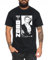 Zoro Boom - T-Shirt Homme Chapeau de Paille Luffy Zoro One Monkey D. Pirate Ace Piece Goku Anime Ruffy, Taille:M, Couleur:Noir