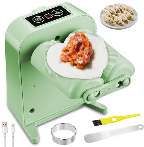 Machine à raviolis automatique : machine à raviolis automatique - Kit de moule à raviolis avec pinceau, cuillère et coupe-boulettes - Moule pour la fabrication de boulettes de VonKlöß