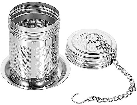 Ciieeo 1 Set Stainless Steel Tea Strainer Home Diffuser Cooking Infuser Bag Tea Leaf Infuser Pumpkin Costumes for Toddlers Tea Residue Infuser Travel Tea Filter Health Pot Loose Leaves