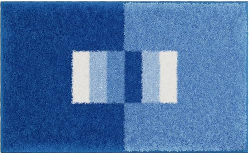 Linea Due CAPRICIO Badteppich 60x90cm blau