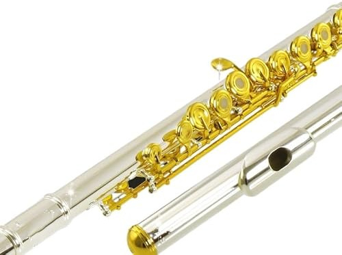 Flauto Do Foro Chiuso Boccaglio in argento per flauto bocchino in argento professionale per flauto a 17 fori per orchestra di grado speciale