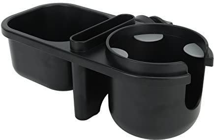 Getränkehalter für Kinderwagen, 4 Drehbare Einsätze Verhindern Kratzer für Kinderwagen, Roller, Einkaufswagen, Rollstühle