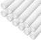 sourcing map 12pcs Pipe Insulation Foam Tube Split Pipe Lagging 40mm(1 9/16 Inch) ID 60mm OD 3ft Freeze Protection for Copper Pipe, White