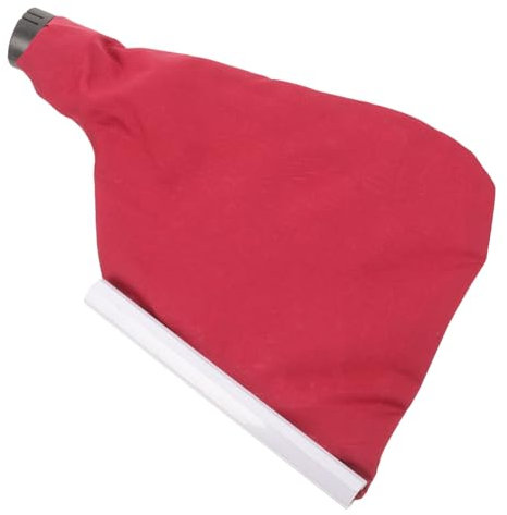 Angoily Belt Sander Dust Bag Dust Jacket Bag Saws Cleaner Bag Sawing Machine Cleaner Bags Dust Bags for Machine Saw Miter Saw Accessories Saw Dust Bag with Zipper Saw Dust Bags Cloth Red