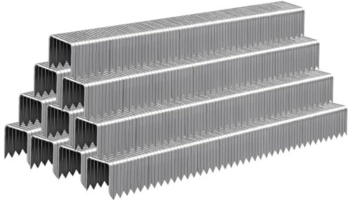 SITLDY Heavy Duty T50 Staple 5/16 Length, 3/8 Crown 5000-Count, 20 Gauge Galvanized, for Pneumatic, Electric, Manual T50 Stapler Gun