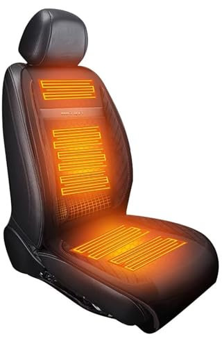 Sitzheizung Auto, Sitzheizung Auto 12v, 12v Schnellaufheizung Autositzheizung, Beheizbares Sitzkissen, Sitzheizung Auto Nachrüsten, Schwarz